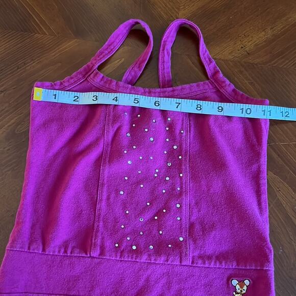 Disney Cuties Girls S 6-6X Baby Bambi Raspberry Embellished Knit Top - Picture 7 of 8